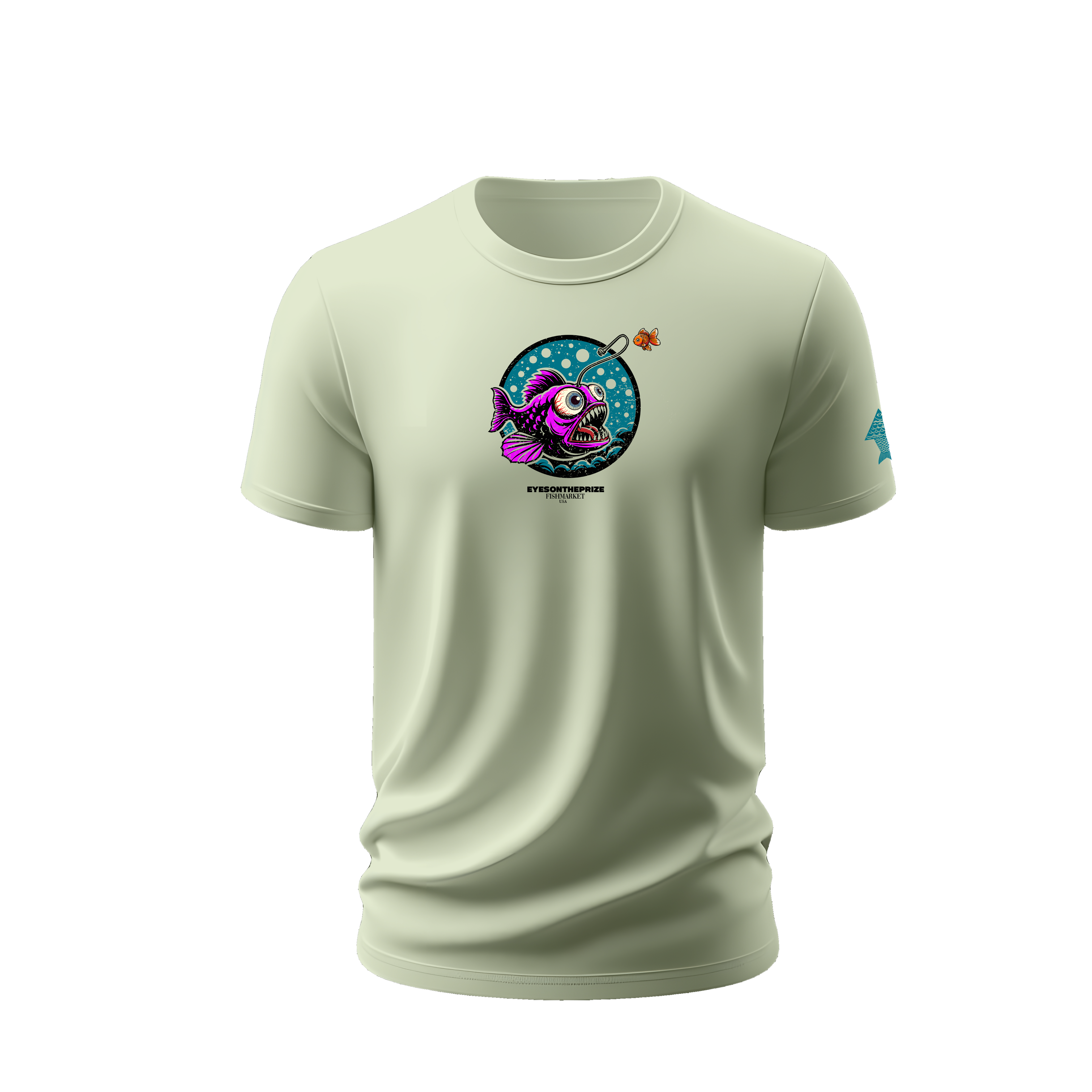Eyes on the Prize — Fish Market Collection tee